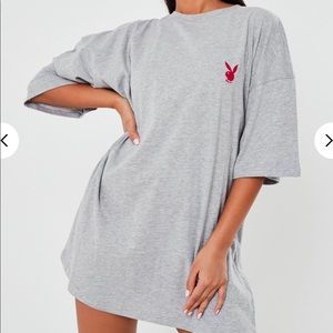 NWT Playboy x Missguided T-Shirt Dress